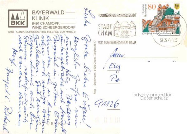 Cham Oberpfalz Bayerwaldklinik – Bild 2