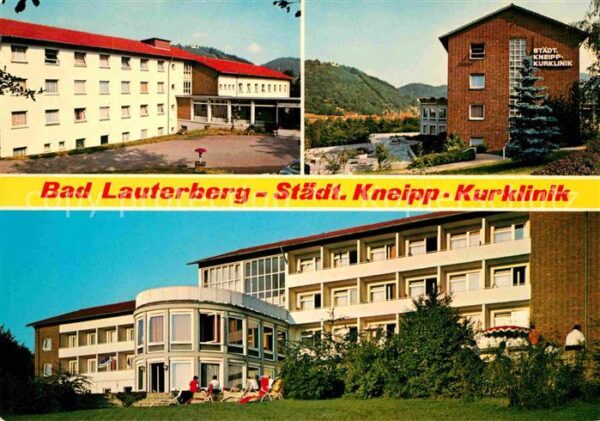 Bad Lauterberg Städtische Kneipp Kurklinik