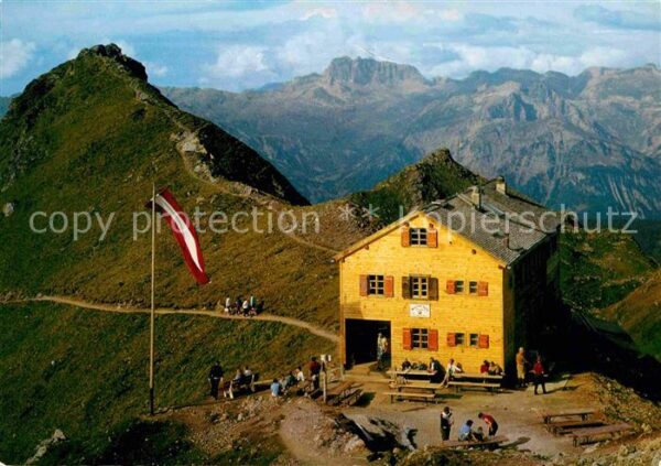 Schruns Vorarlberg Wormser Hütte Rote Wand Montafon