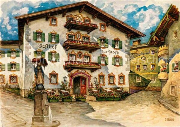 Lofer Hotel Bräu Gasthof Post