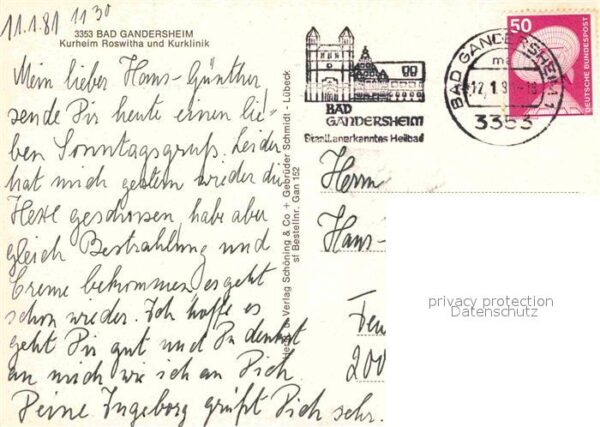 Bad Gandersheim Kurheim Roswitha Kurklinik – Bild 2