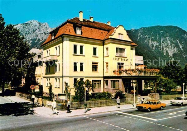 Bad Reichenhall Kuranstalt Fürstenbad