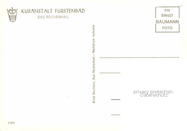 Bad Reichenhall Kuranstalt Fürstenbad – Bild 2