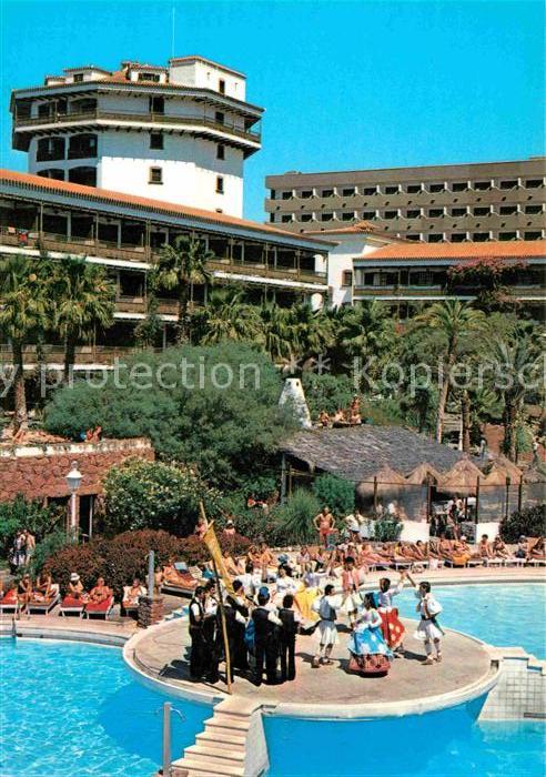 Gran Canaria Hotel Parque Tropical Folkloretanzgrupp