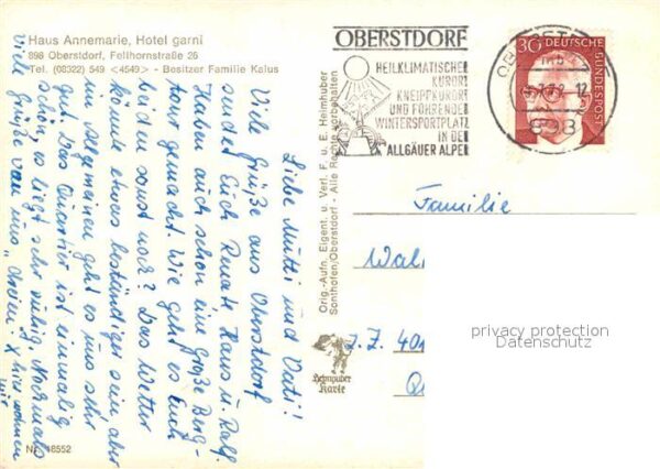 Oberstdorf Hotel Haus Annemarie – Bild 2