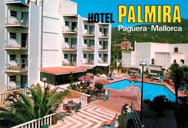 Paguera Mallorca Islas Baleares Hotel Palmira Pool