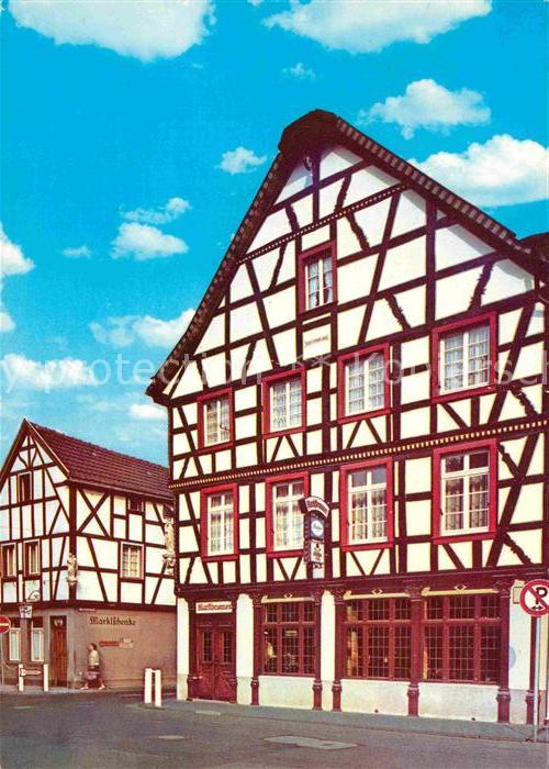 Neuenahr-Ahrweiler Bad Gaststätte Marktbrunnen Fachwerk