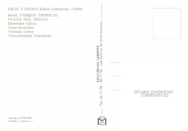 Gran Canaria Hotel Parque Tropical Pool – Bild 2