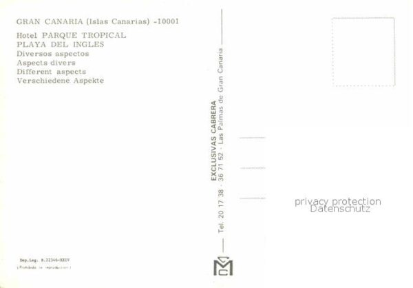 Gran Canaria Hotel Parque Tropical Pool – Bild 2