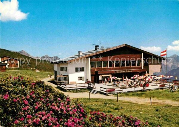 Tschagguns Vorarlberg Golm Restaurant Grüneck