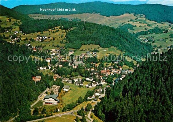 Todtmoos Panorama Hochkopf Luftaufnahme