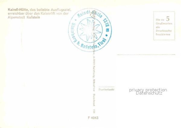 Kufstein Tirol Kaindl Hütte – Bild 2