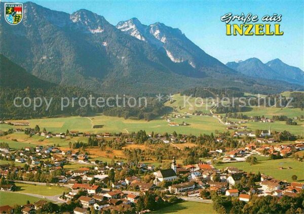 Inzell Panorama Luftaufnahme
