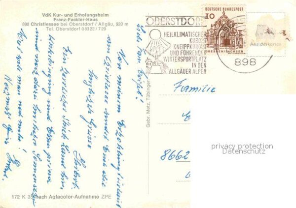 Christlessee Kurheim Franz Fackler Haus – Bild 2