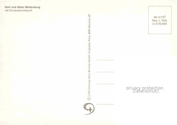 Weltenburg Kelheim Donaudurchbruch Abtei Dorf – Bild 2
