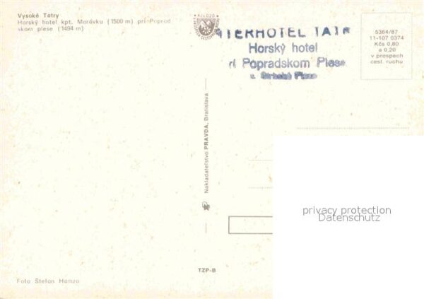 Vysoke Tatry Horsky Hotel S – Bild 2