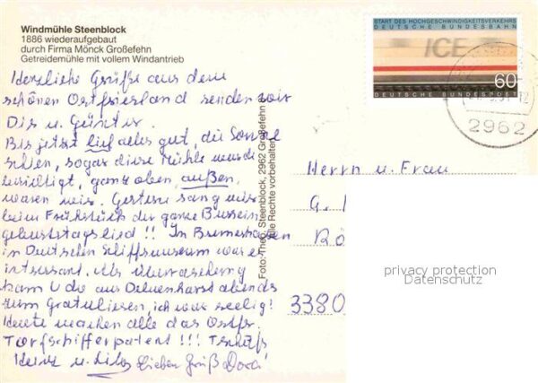 Grossefehn Windmühle Steenblock – Bild 2