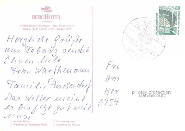 Tabarz Berghotel Inselberg – Bild 2