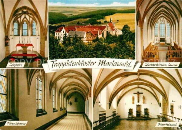 Mariawald Haus Klosterkirche Kapelle Kreuzgang Kapitel
