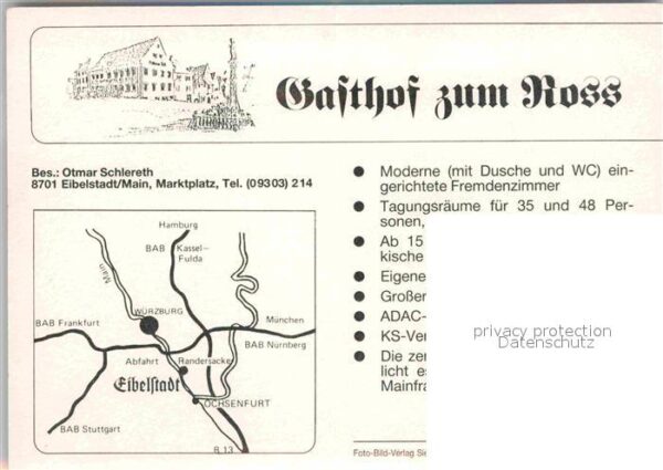 Eibelstadt Gasthof Zum Ross – Bild 2