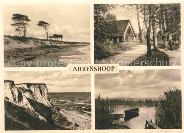 Ahrenshoop Ostseebad Windflüchter Dorfkirche Bodden