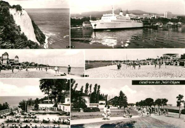 Ruegen Stubbenkammer Binz Sellin Sassnitz Baab