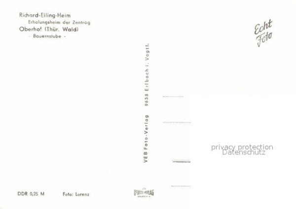 Oberhof Thueringen Richart Eiling Heim Bauernstube – Bild 2