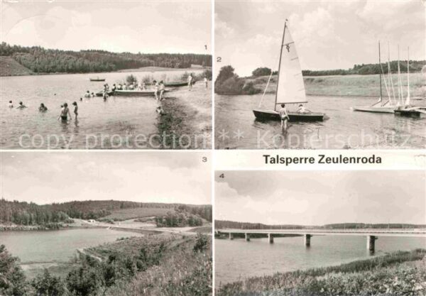 Zeulenroda-Triebes Talsperre Strandbad Seglerhafen Vorsper