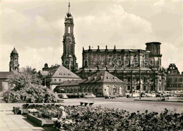 Dresden Kathedrale Theaterplatz