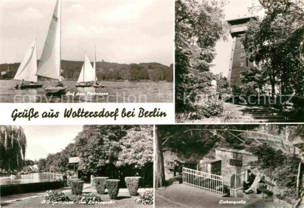 Woltersdorf Erkner Liebesquelle HO-Gaststätte Am Liebesque