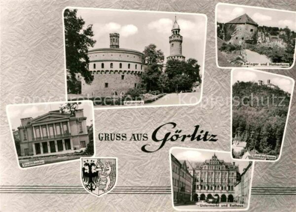 Goerlitz Sachsen Kaisertrutz Stadttheater Landeskrone