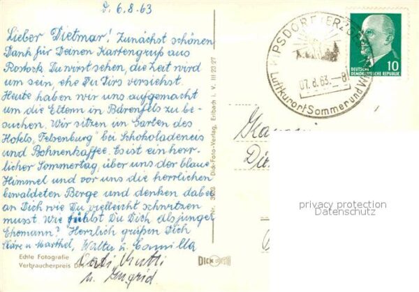 Baerenfels Erzgebirge Forsthaus Spitzberg – Bild 2