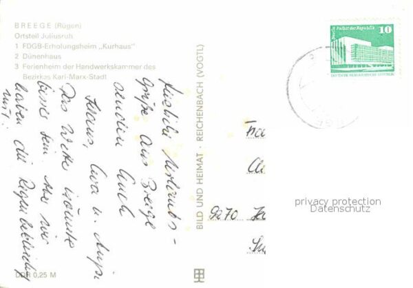 Breege Ruegen Erholungsheim Kurhaus Dünenhaus – Bild 2