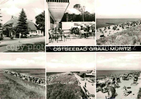 Graal-Mueritz Ostseebad Strand Gaststätte
