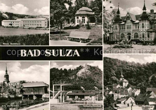 Bad Sulza Neues Badehaus Trinkhalle Soleschwimmba