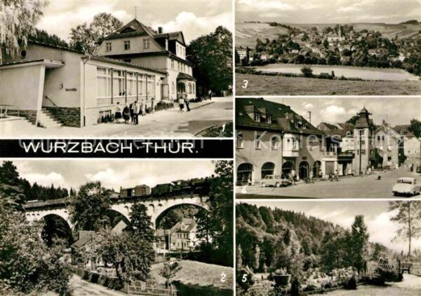 Wurzbach Viadukt Erholungsheim Rudi Arnstadt Mar