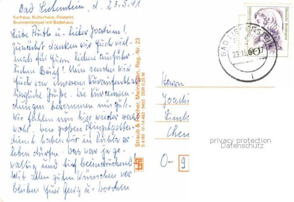 Bad Liebenstein Kurhaus Kulturhaus Postamt – Bild 2