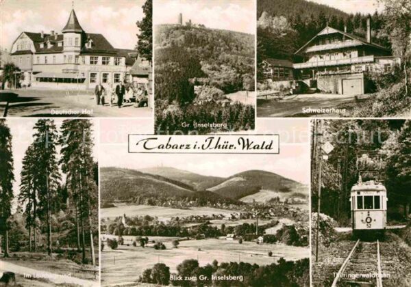 Tabarz Deutscher Hof Thüringerwaldbahn Schweiz