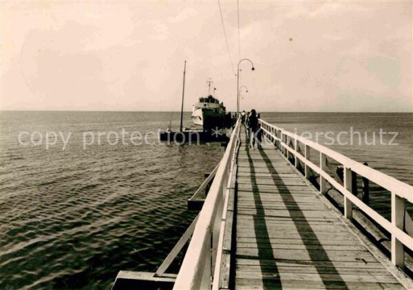 Lubmin Ostseebad Seebrücke