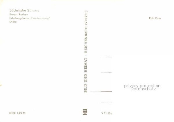 Rathen Saechsische Schweiz Erholungsheim Friedensburg – Bild 2