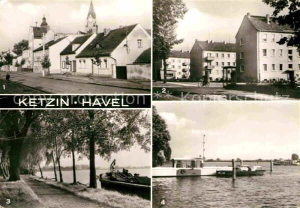 Ketzin Ernst-Thälmann-Strasse Neubauten Uferpo