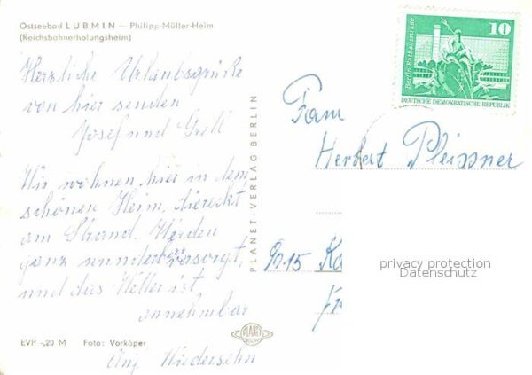Lubmin Ostseebad Philipp-Müller-Heim – Bild 2