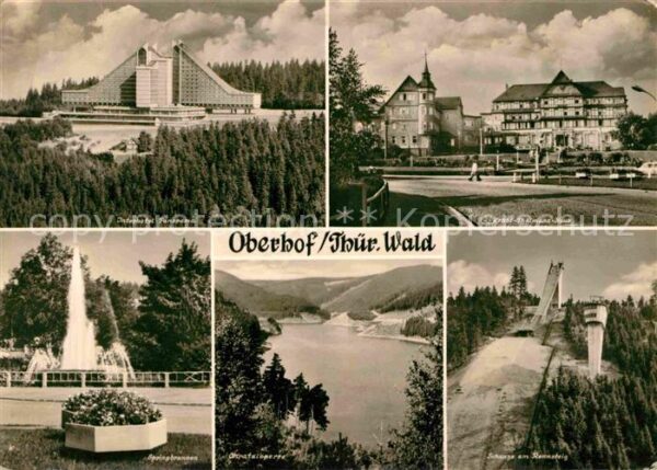 Oberhof Thueringen Interhotel Panorama Ernst Thälmann Plat