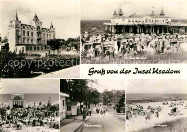 Zinnowitz Ostseebad Kurhaus Terrassenheide Karlshagen Bansi