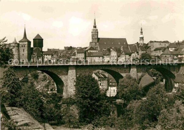 Bautzen Turm der alten Wasserkunst Michaelskirc