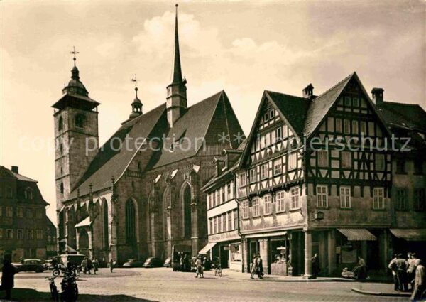 Schmalkalden Blick zur Kirche