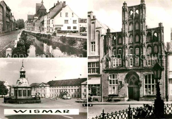 Wismar Mecklenburg Gaststätte Alter Schwede Mühlengrube
