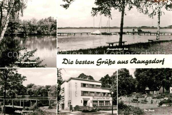 Rangsdorf See Park Hotel Nymphensee Tülowsee