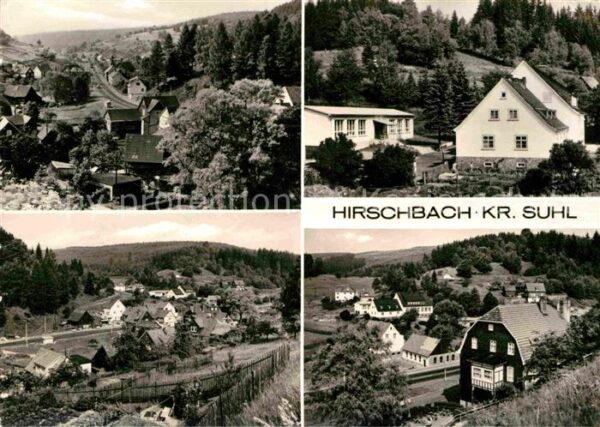 Hirschbach Suhl Panorama Teilansicht