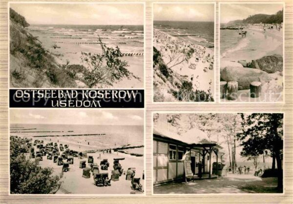 Koserow Ostseebad Usedom Strand Dünen